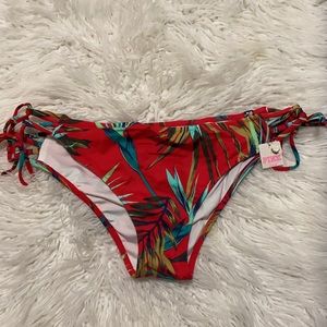 Brand new w/tags PINK swim bottoms (side ties).